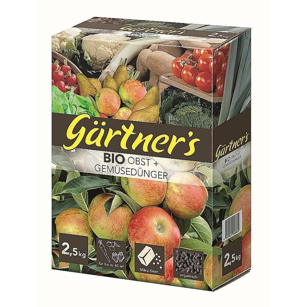 Gärtner's Obstdünger Bio Obst & Gemüsedünger 2,5 kg