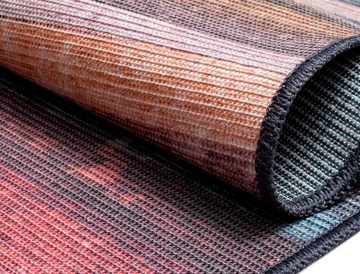 Teppich Reese, Myflair Möbel & Accessoires, rechteckig, Höhe: 10 mm, bedruckt, gestreift, modernes Design, In- & Outdoor geeignet, waschbar