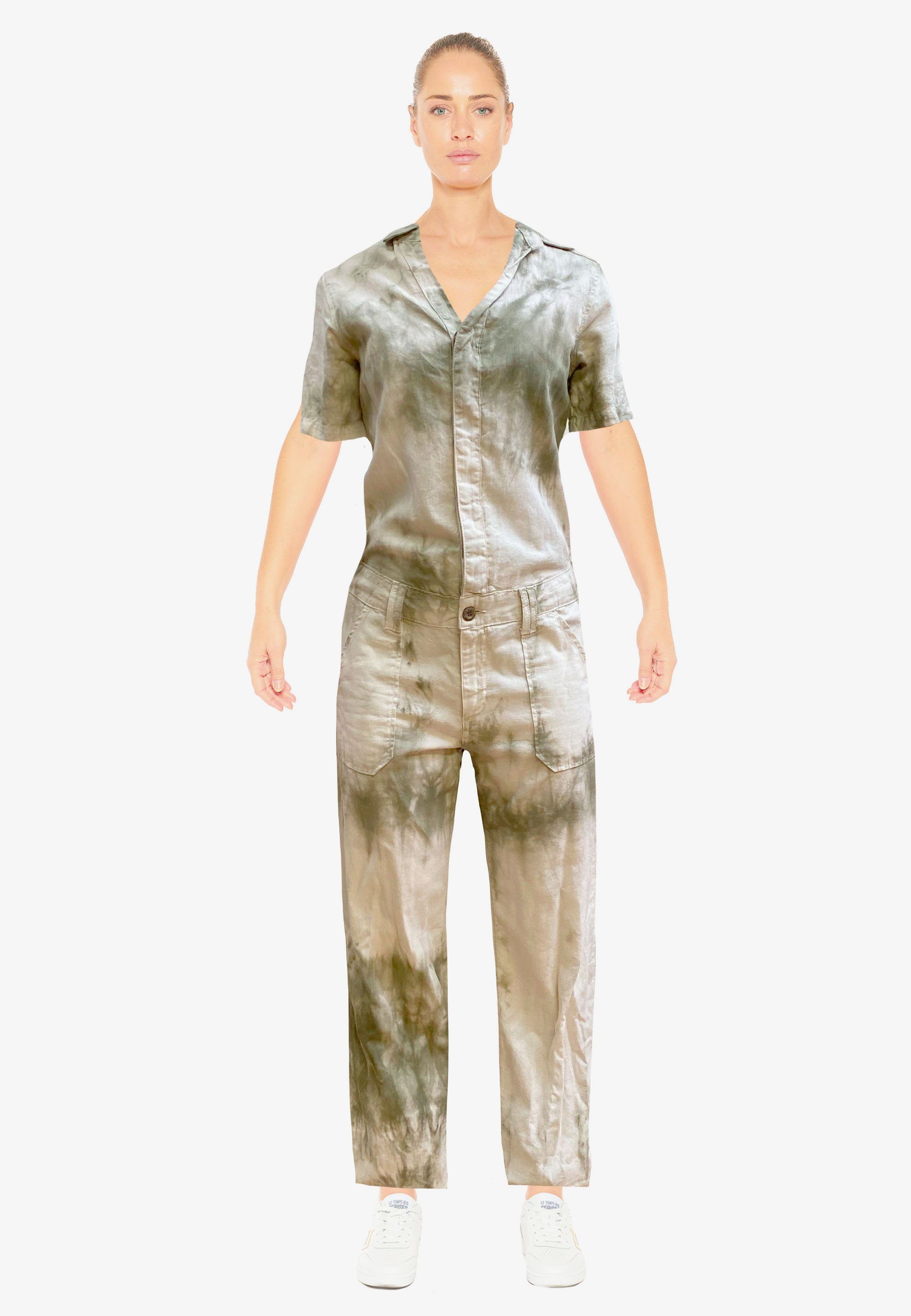 Le Temps Des Cerises Overall WAGGA in trendigem Batik-Design | Overalls