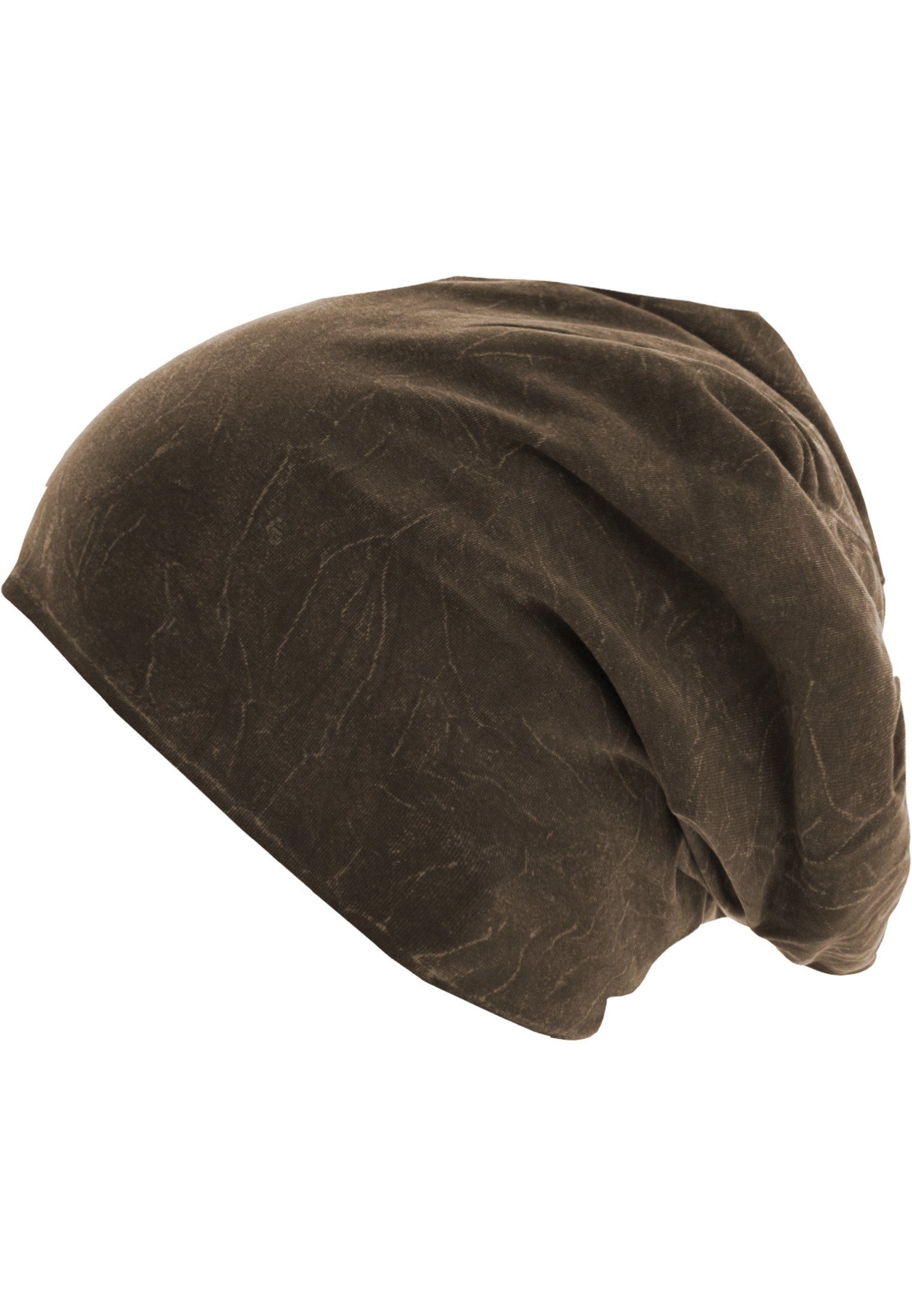 Beanie Accessoires chocolate Beanie (1-St) MSTRDS Jersey Stonewashed