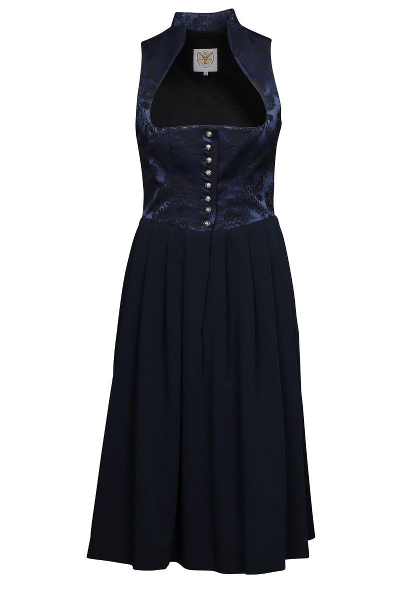 Berwin & Wolff Dirndl Midi Dirndl 1tlg. - GESINA - marine