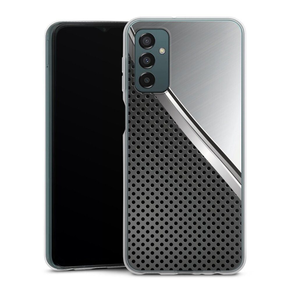 Handyhülle Carbon Stahl Metall Duo Metal Surface