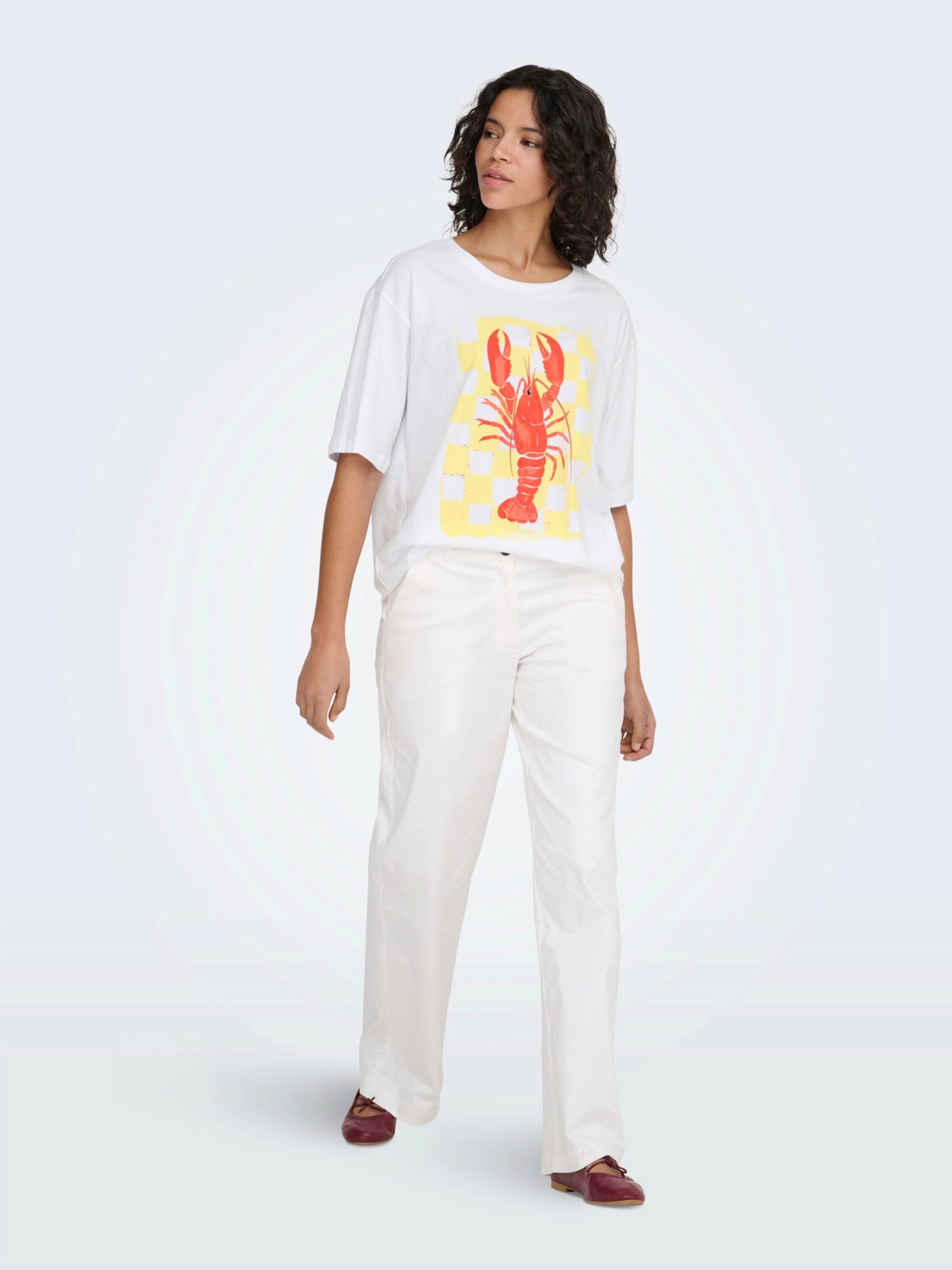 ONLY 3/4-Arm-Shirt ONLROSIE (1-tlg) Plain/ohne Details