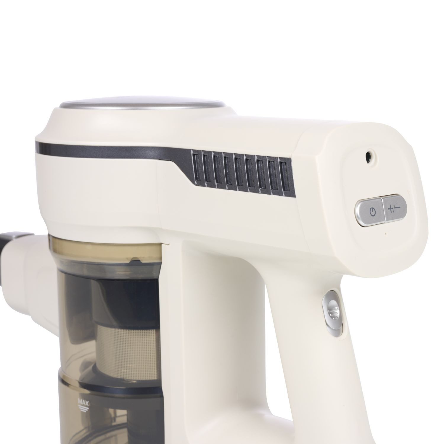 PRINCESS Akku-Hand-und Stielstaubsauger Princess 339380 Silent Storm Kabelloser Stabstaubsauger – 2-in-1, 140 W, 2 in 1 – 3 Geschwindigkeitsstufen – 140 W – DC