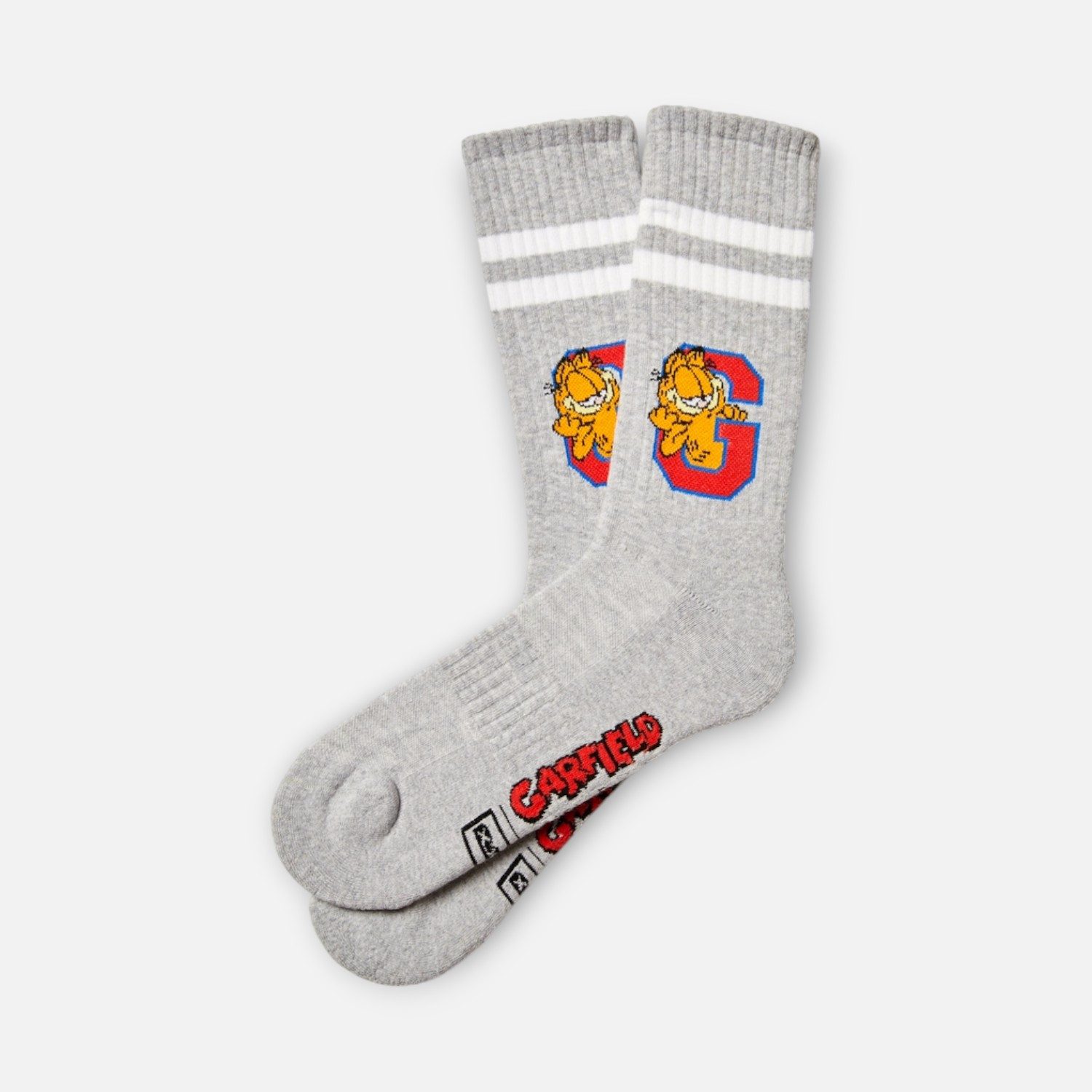 Socken Bio-Tennissocken - Garfield grau