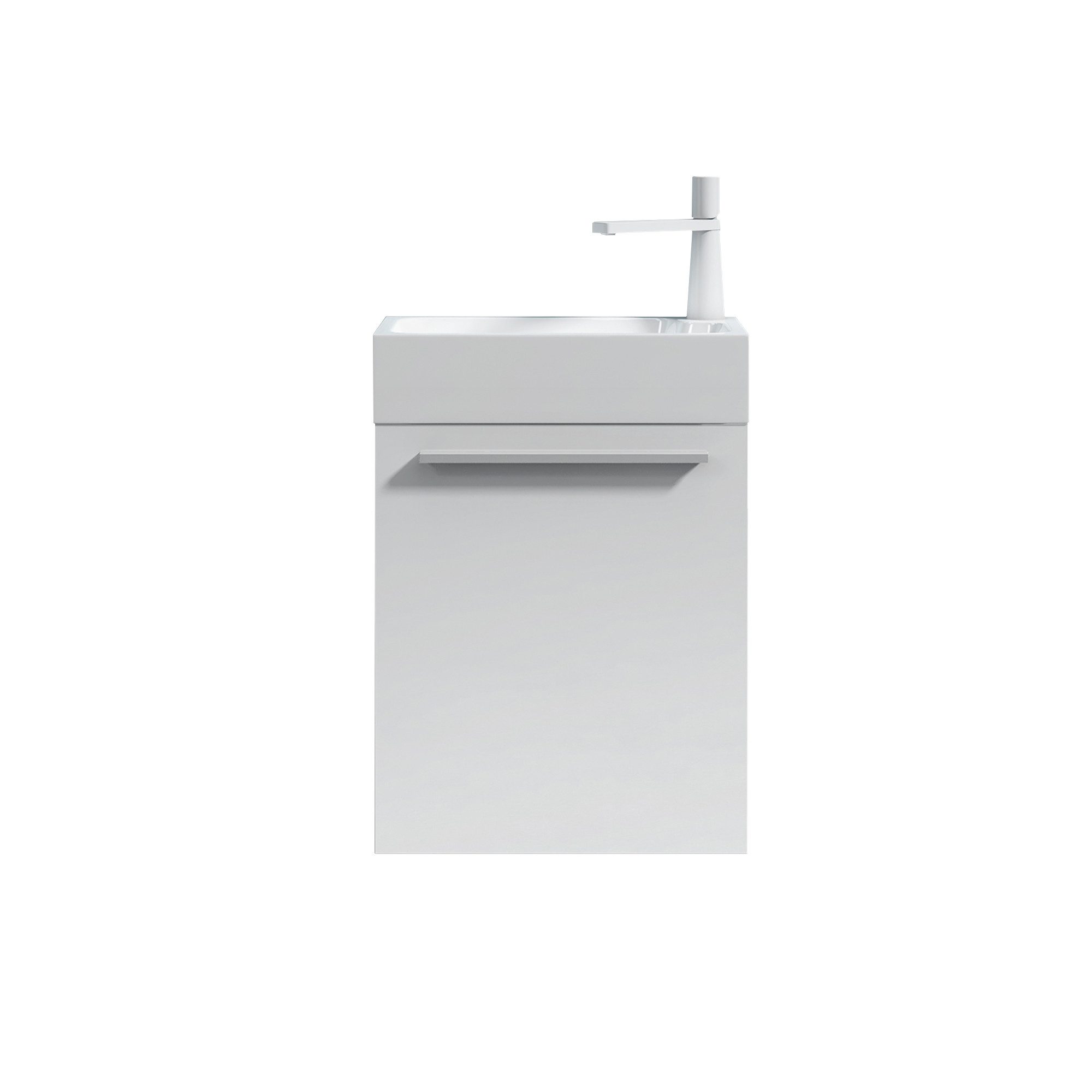 doporro Badezimmer-Set Badmöbel-Set Gäste WC Waschbecken günstig online kaufen