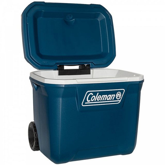 COLEMAN Kühlbox 50QT Xtreme Wheeled 47 L – Kühlbox – blau/weiß