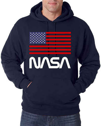 Youth Designz Kapuzenpullover NASA USA Herren Hoodie Pullover mit Raumfahrt Print