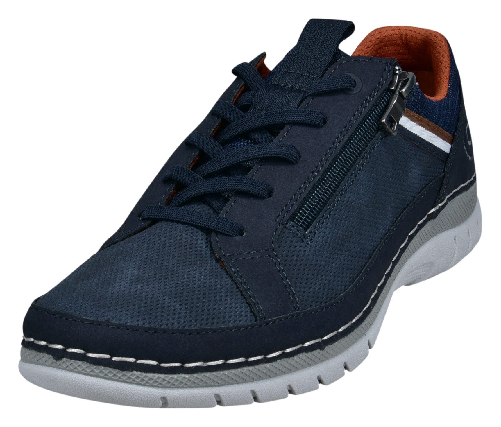 bugatti Slip-On Sneaker, Freizeitschuh, Halbschuh, Slipper mit Kontrast-Rah günstig online kaufen