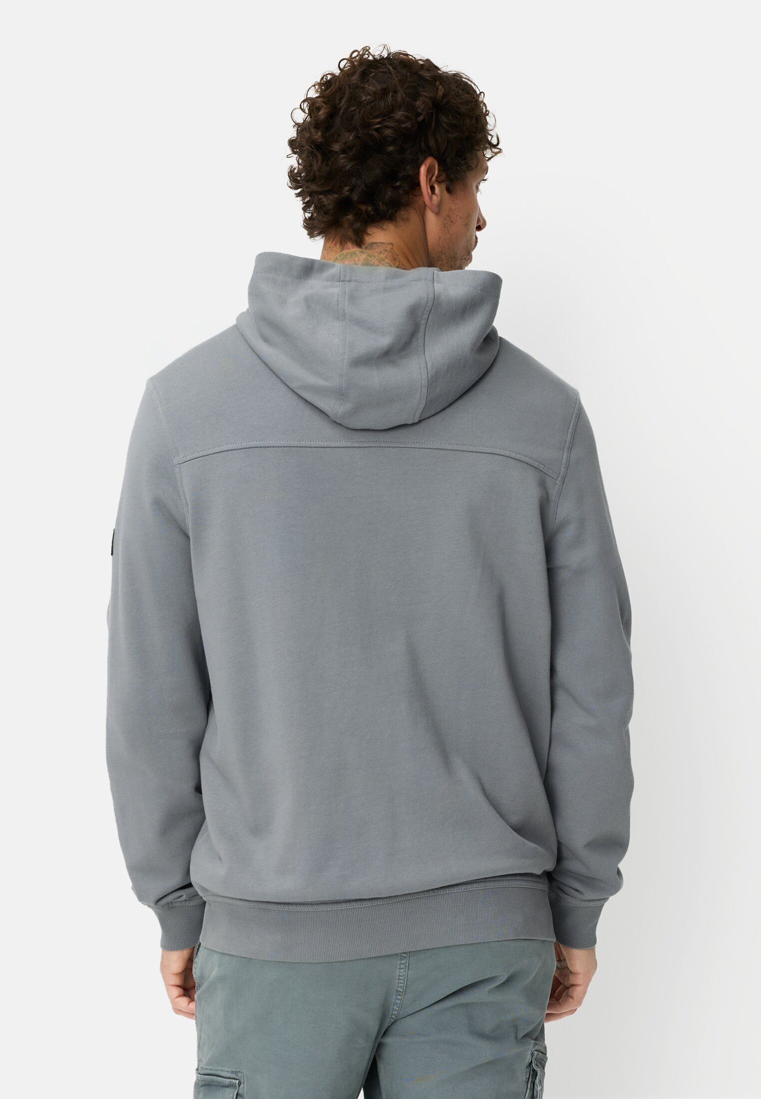 camel active Sweatjacke Sweatjacke mit Taschen Langarm