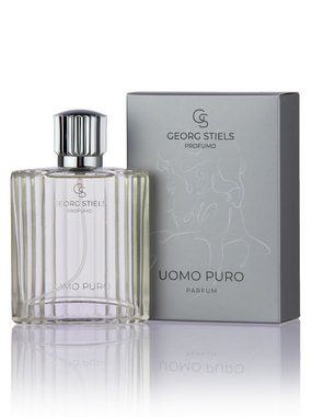 Georg Stiels Eau de Parfum "Uomo Puro", mit holzigen & markanten Bestandteilen, 19,6 % Parfümölanteil