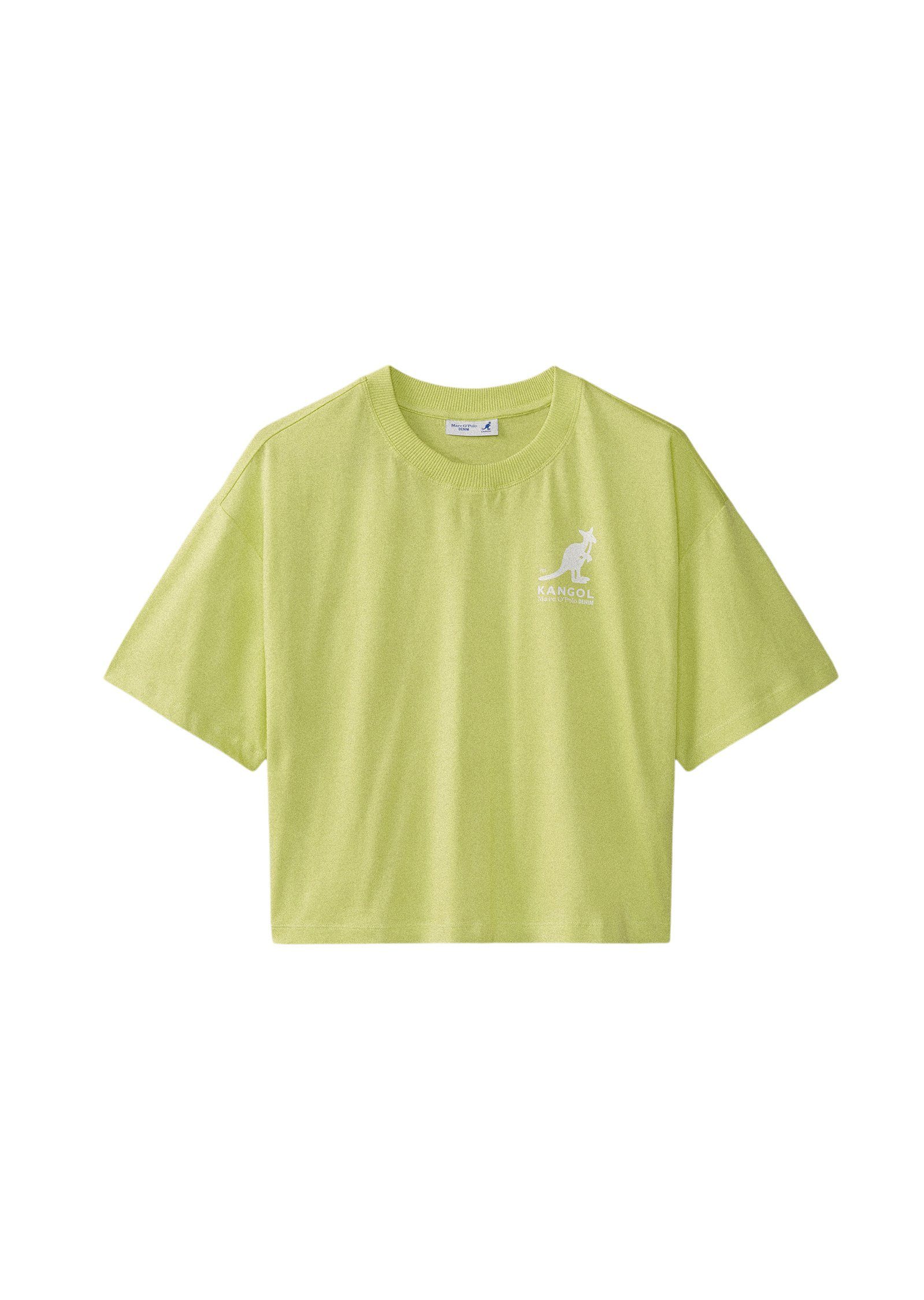 Marc O'Polo DENIM T-Shirt aus Single grün Cotton Organic Jersey