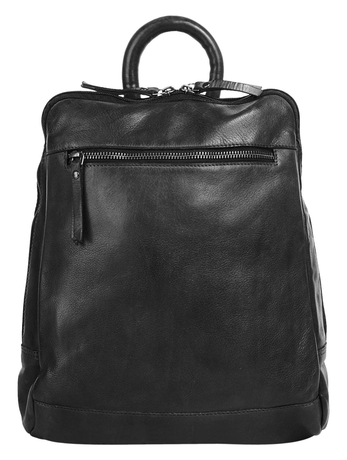 X-Zone Tagesrucksack, echt Leder günstig online kaufen