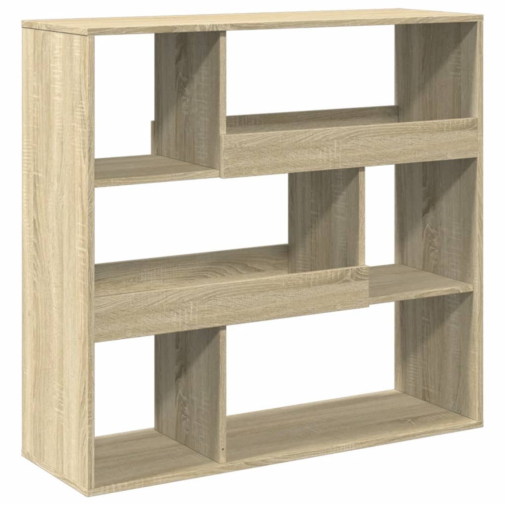 vidaXL Bücherregal Raumteiler Sonoma-Eiche 100x33x94,5 cm günstig online kaufen