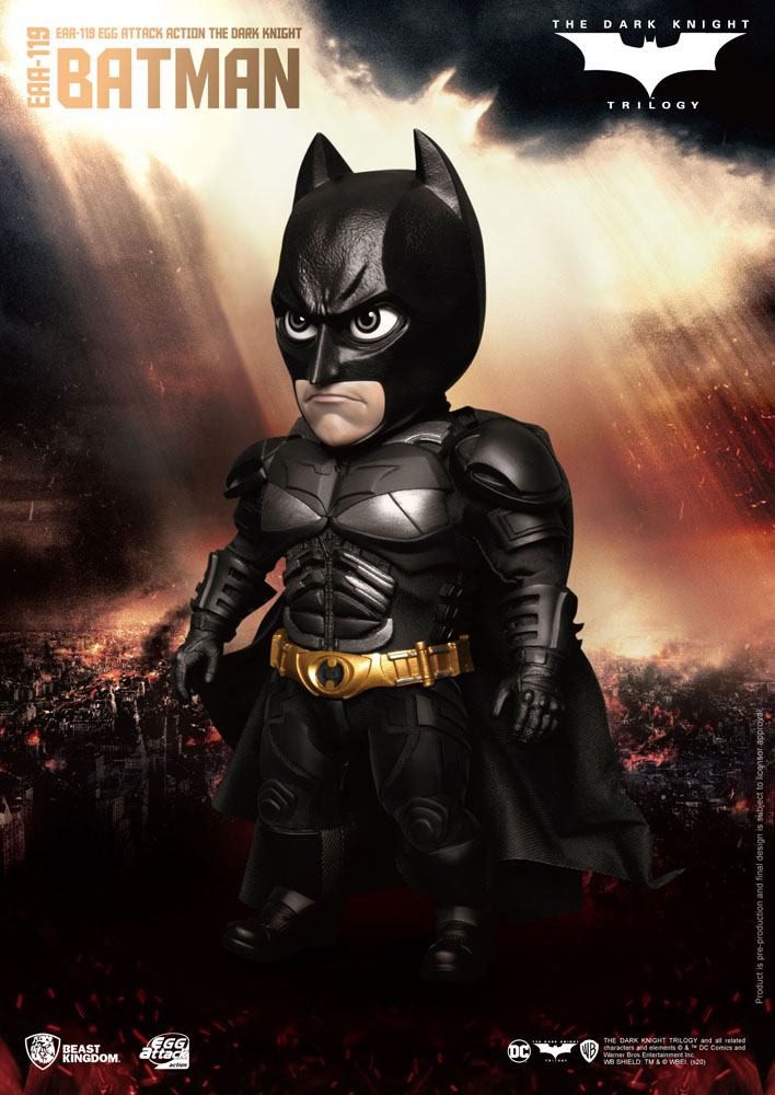 Beast Kingdom Toys Actionfigur Batman The Dark Knight EAA-119 Egg Attack Action Batman 17 cm Actionfi