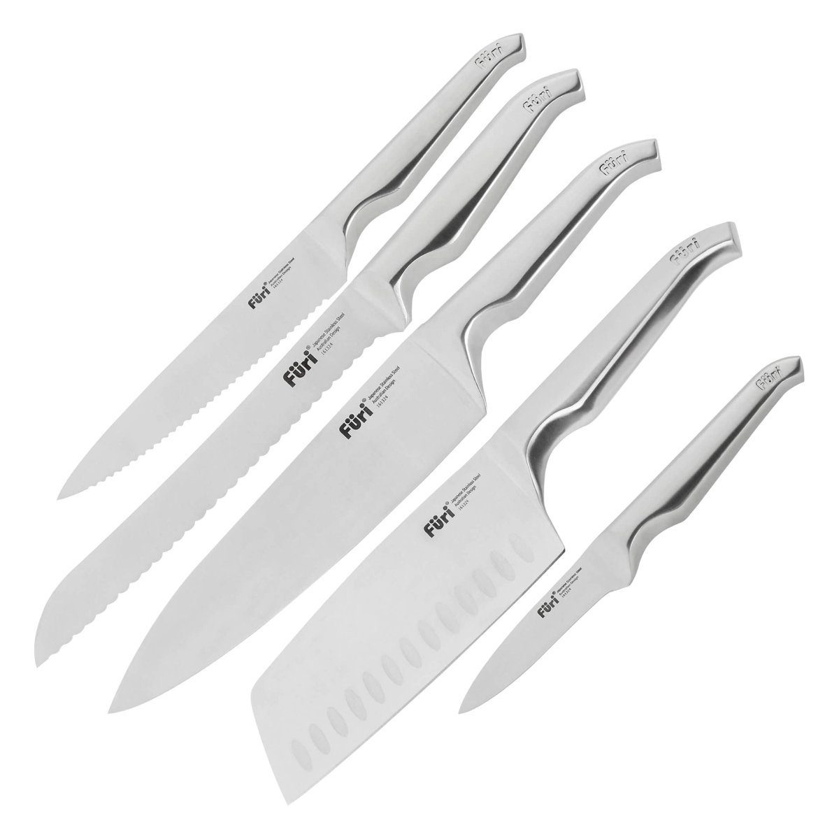 Füri Messer-Set, 5-teiliges Messer-Set von Füri für alle Schneidearbeiten  in der Küche