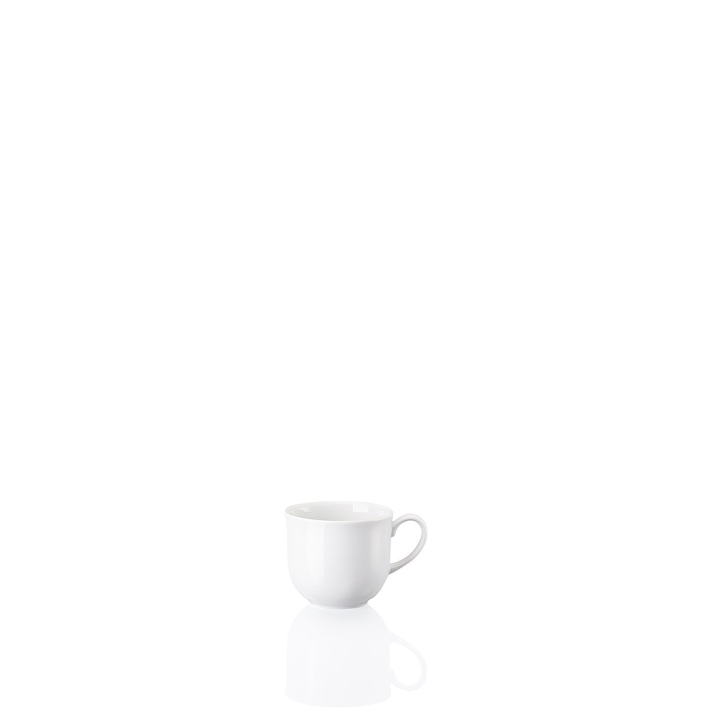 Rosenthal Espressotasse FORM 1382, WHITE Espresso-Obertasse 0,10 l, Porzellan