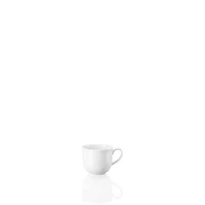 ARZBERG Espressotasse FORM 1382, WHITE Espresso-Obertasse 0,10 l, Porzellan