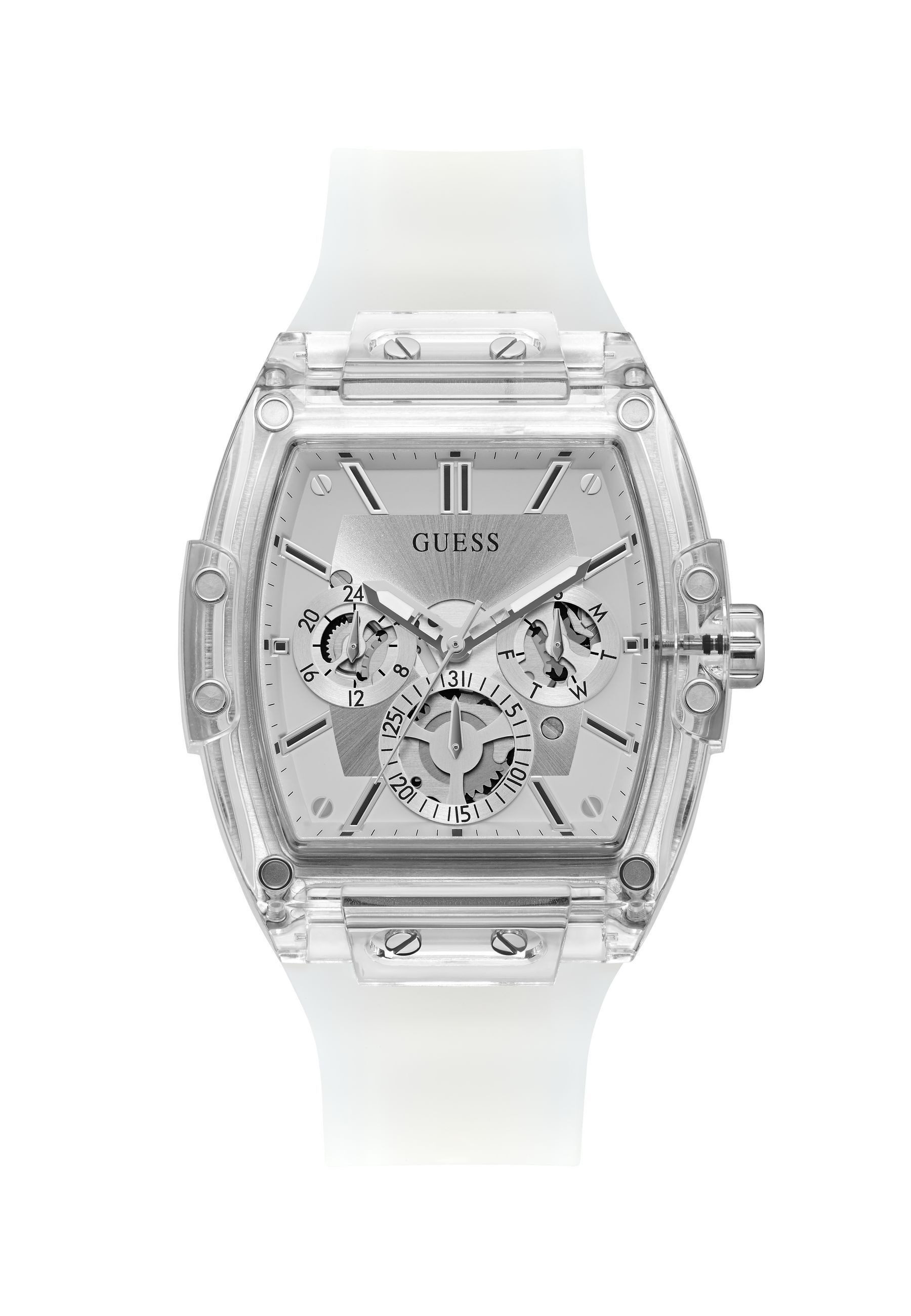 Guess Quarzuhr PHOENIX, (1-tlg., Not a set – not applicable to this product), Multifunktion