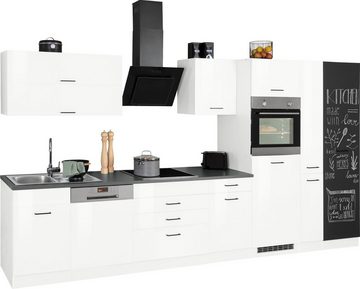 HELD MÖBEL Küchenzeile »Trier«, ohne E-Geräte, Breite 380 cm