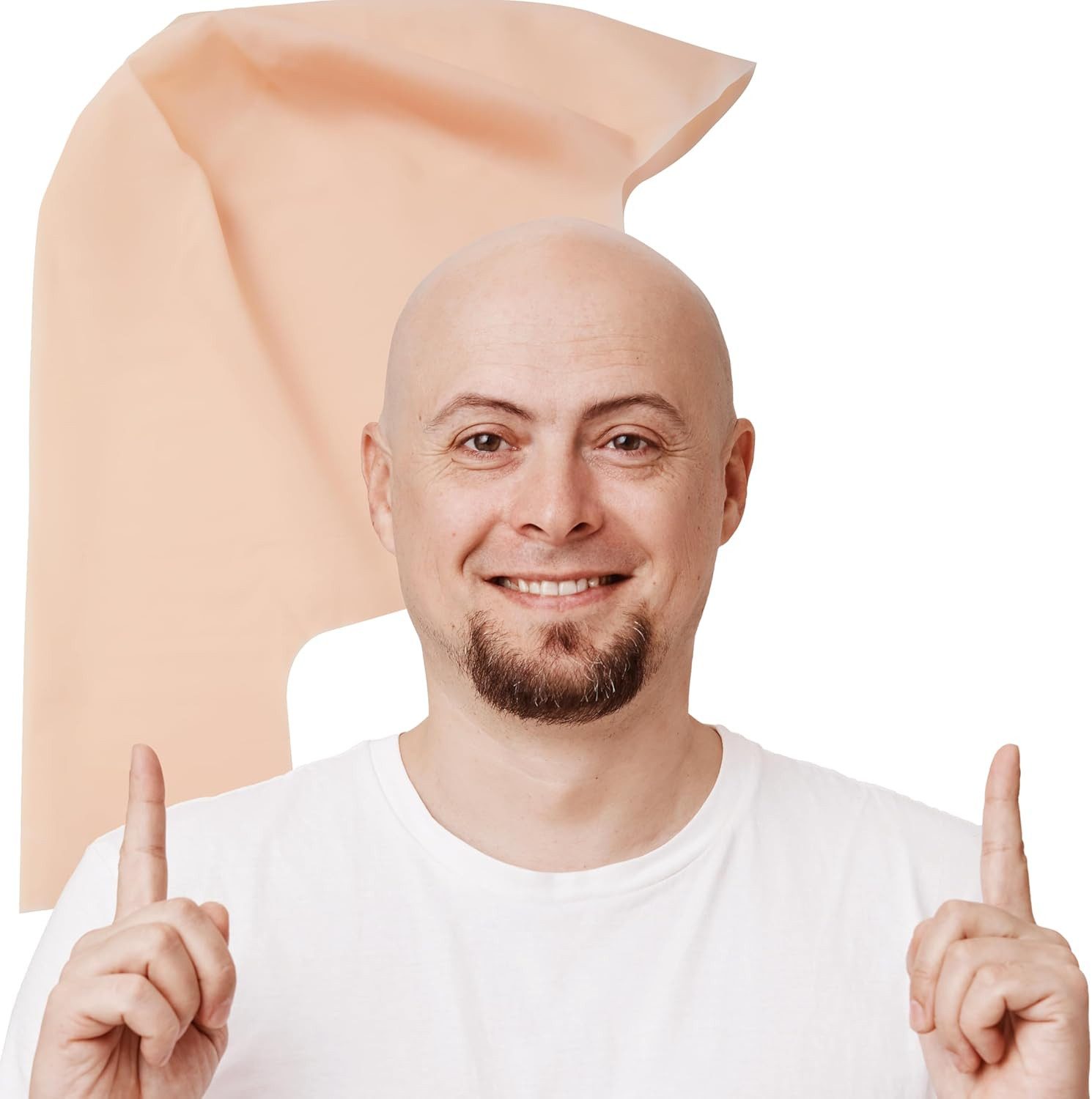 Spooktacular Creations Kostüm Spooktacular Creations Halloween Glatzenkappe, Latex Bald Cap