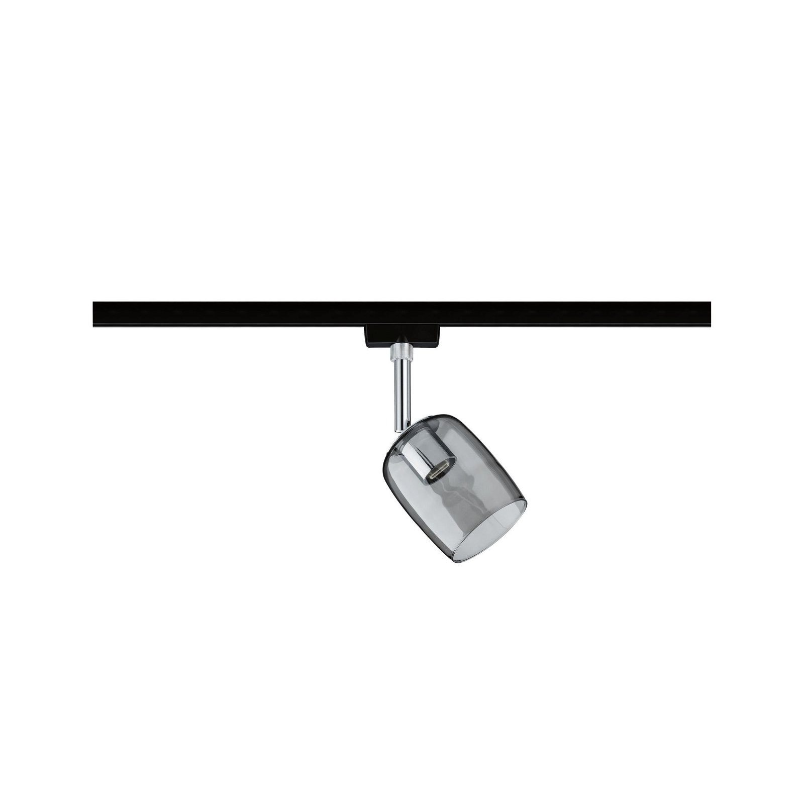 Paulmann Schienensystem-Leuchten URail Schienenspot Blossom G9 max. 10W 230V Rauchglas, (1-tlg)