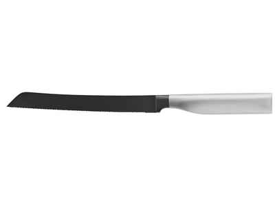 WMF Brotmesser Ultimate Black, perfekte Balance, ergonomischer Griff, sicherer Fingerschutz