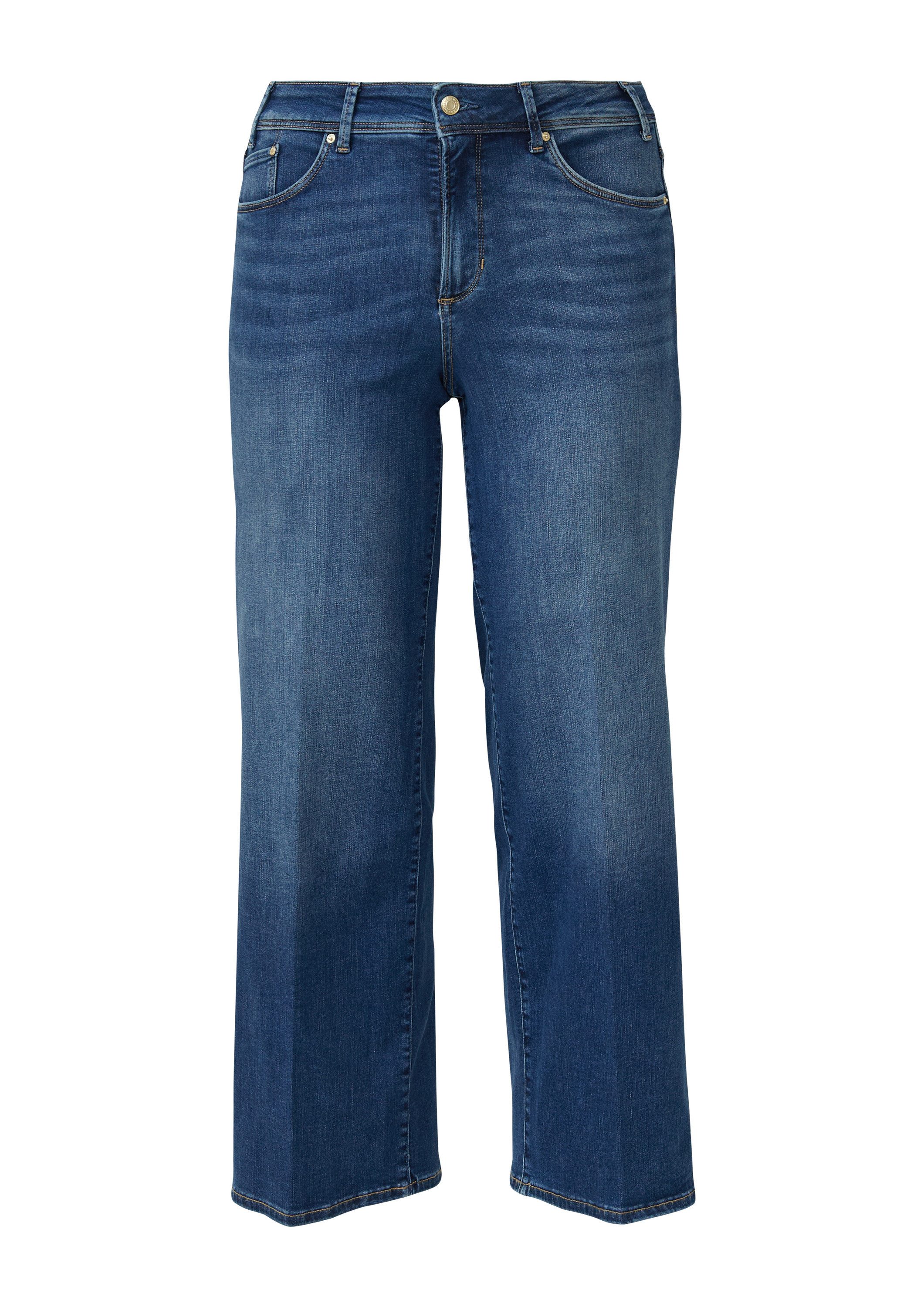 s.Oliver Weite Jeans Jeans-Hose WIDE LEG Jeans / Relaxed Fit / Mid Rise / Wide Leg