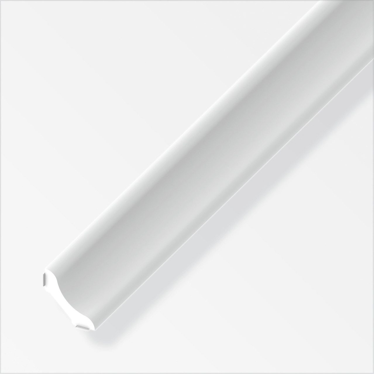 alfer Winkelprofil alfer Eckleiste 1 m, 20 mm PVC (Kunststoff) glatt günstig online kaufen