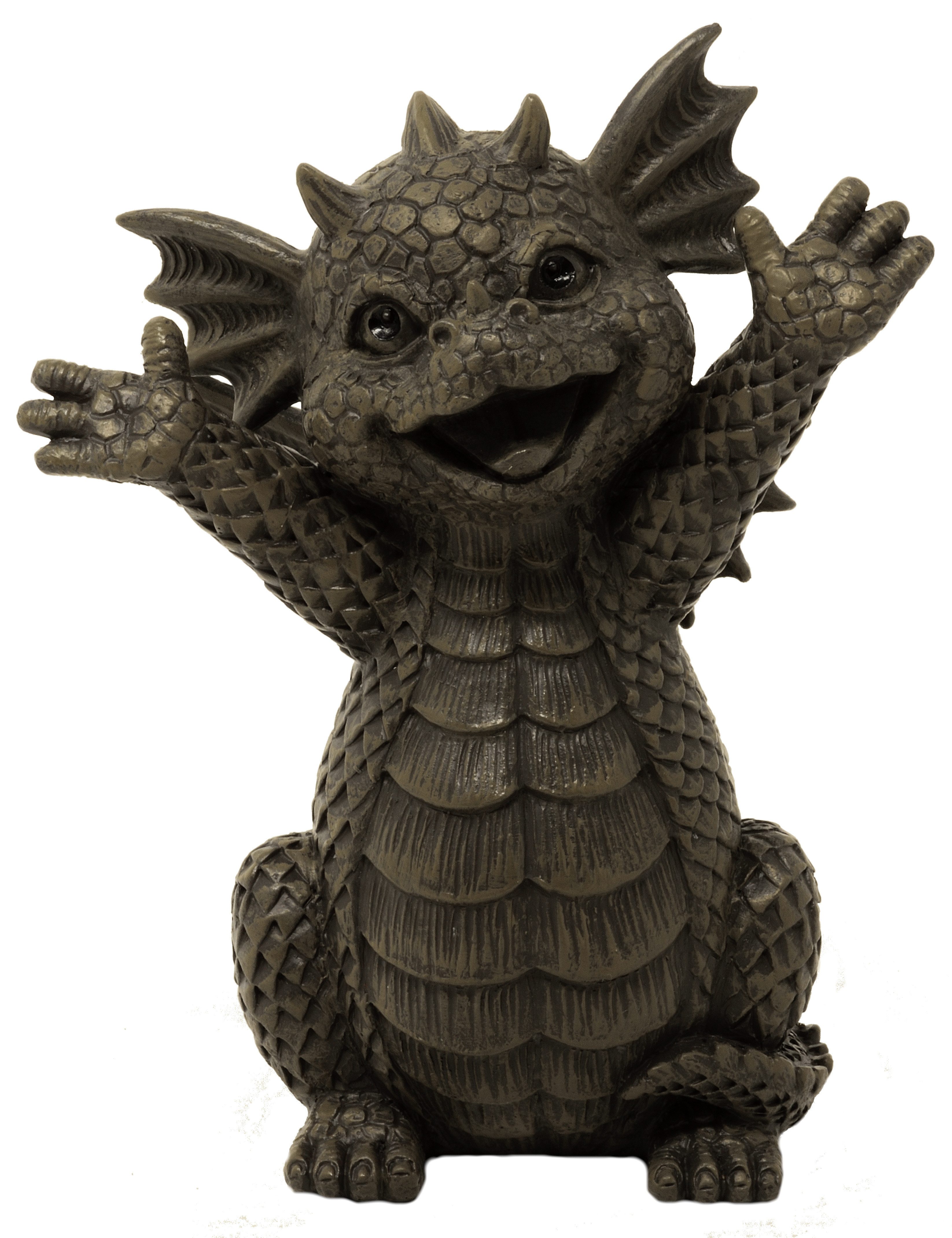 MystiCalls Dekofigur Glücksdrache - Gartendrache klein günstig online kaufen