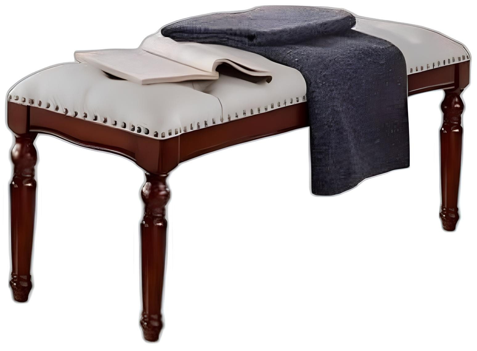 Xlmoebel Bank Moderner Fußhocker aus hochwertigem Material in stilvollem Design (1-St), Hergestellt in Europa