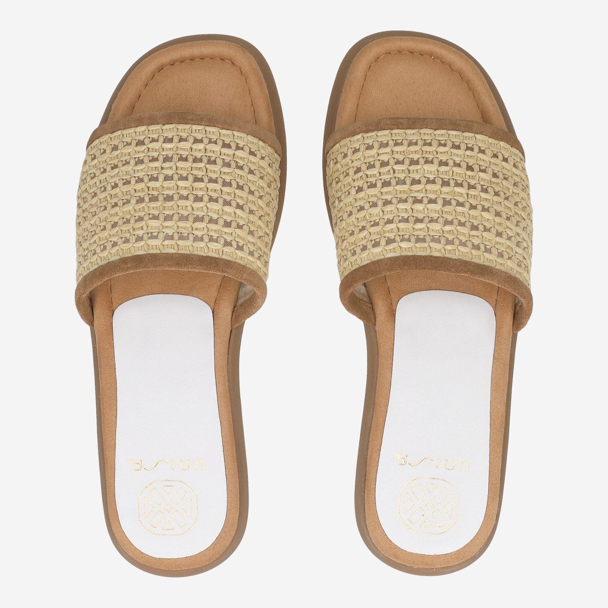 Unisa Unisa CHEEK_RFC NATURAL, Sandaletten, Beige, Damen Sandalette