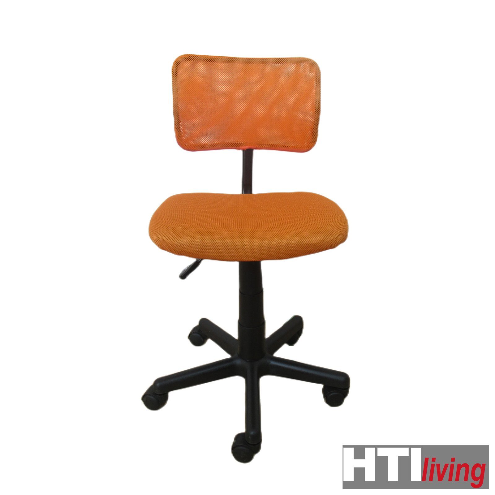 1 Orange höhenverstellbar (Stück, HTI-Living Drehstuhl Schreibtischstuhl Fancy St), Drehstuhl