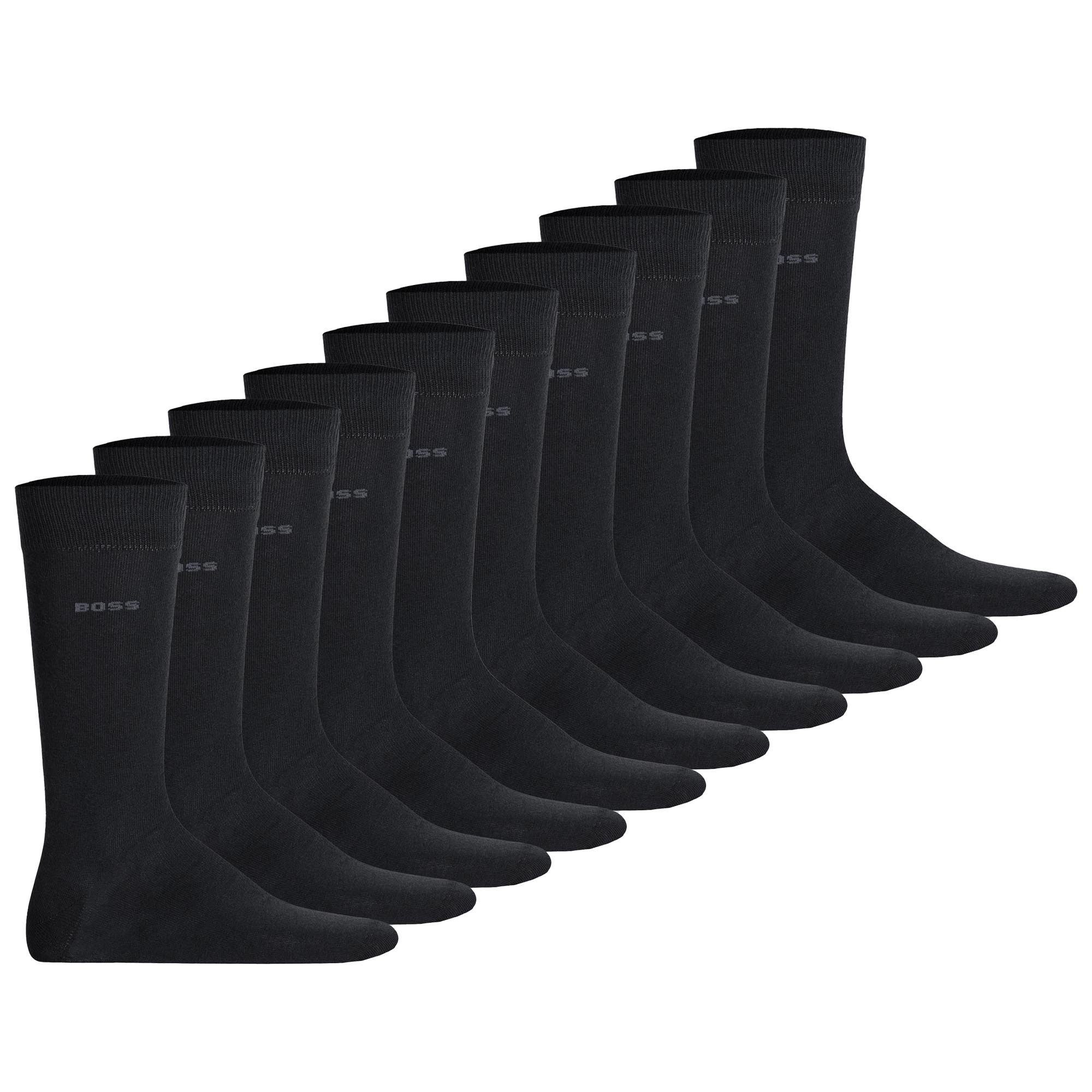 BOSS Kurzsocken Herren Socken 10er Pack Baumwolle (Packung, 10er Pack) günstig online kaufen
