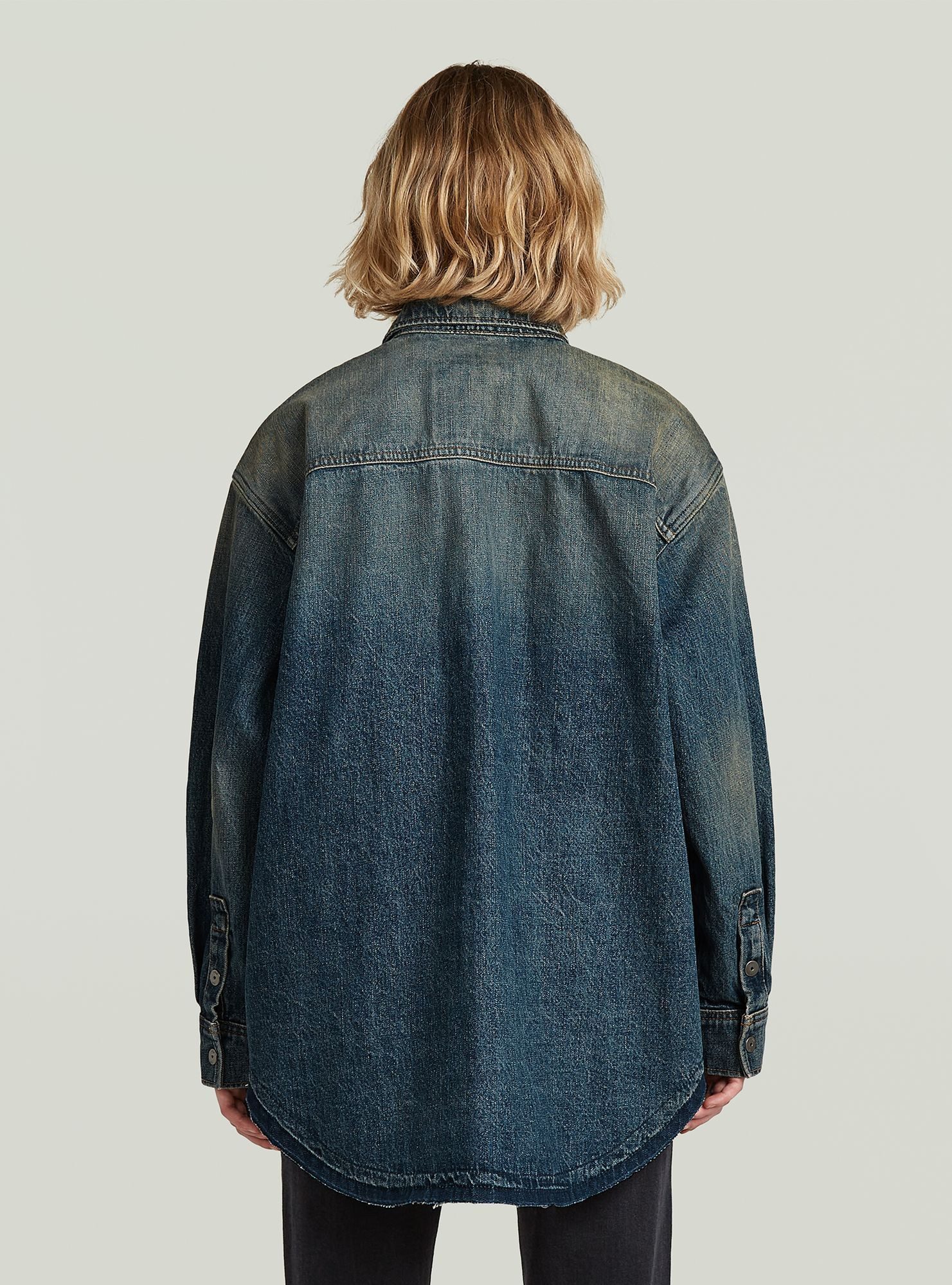 G-STAR Langarmshirt Panel Hemd