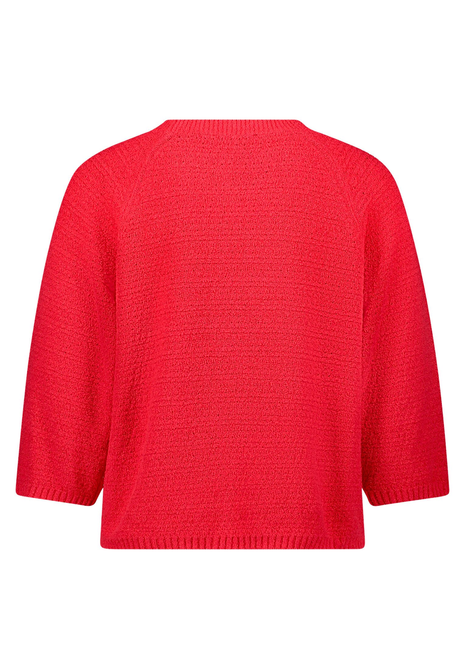 Cartoon Strickpullover Damen mit Rundhalsausschnitt (1-tlg)