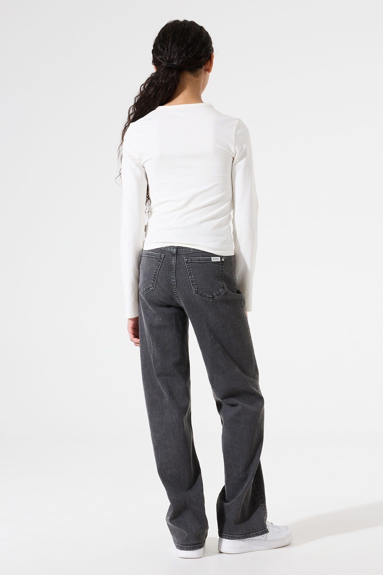 Garcia Langarmshirt Sportlicher Frontprint