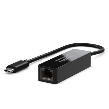 deleyCON deleyCON LAN Adapter USB 3.0 Netzwerkadapter Gigabit USB C auf RJ45 - Netzwerk-Adapter