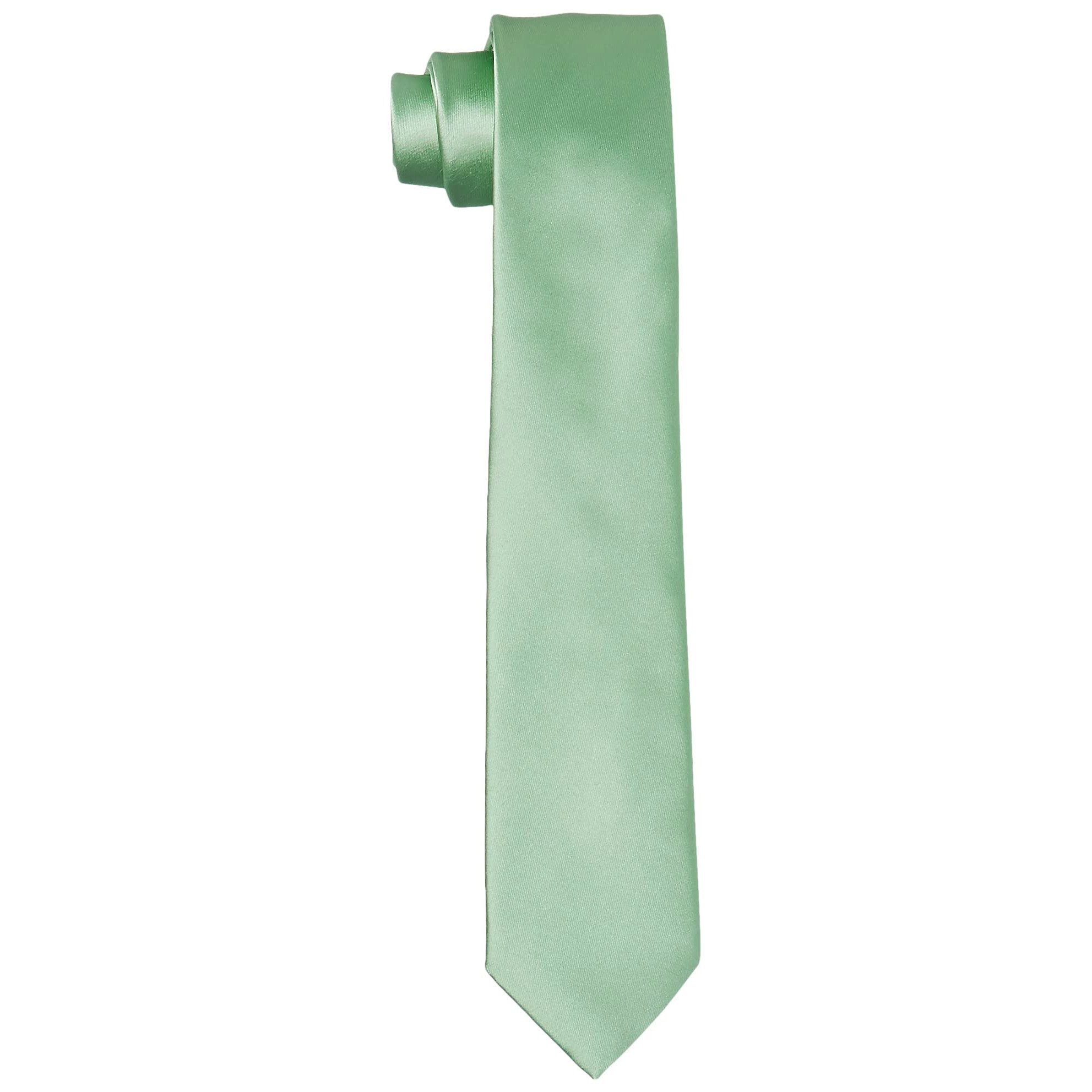 DonDon Krawatte DonDon Krawatten für Herren 6 cm handgefertigt in Seidenlook