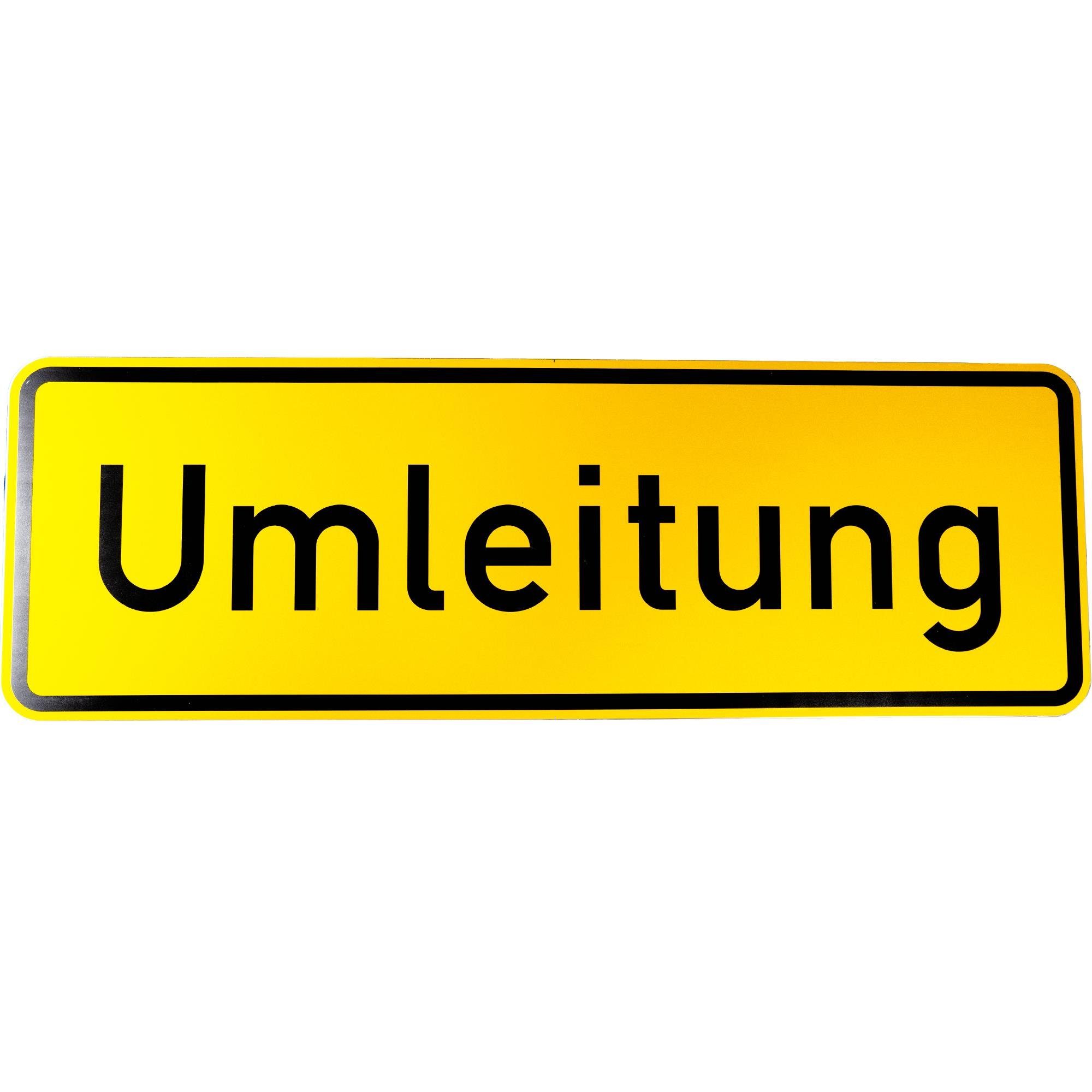 BauSupermarkt24 Verkehrsschild Verkehrszeichen 457.1 Umleitung Ankündigung RA1 Straßenschild Schild