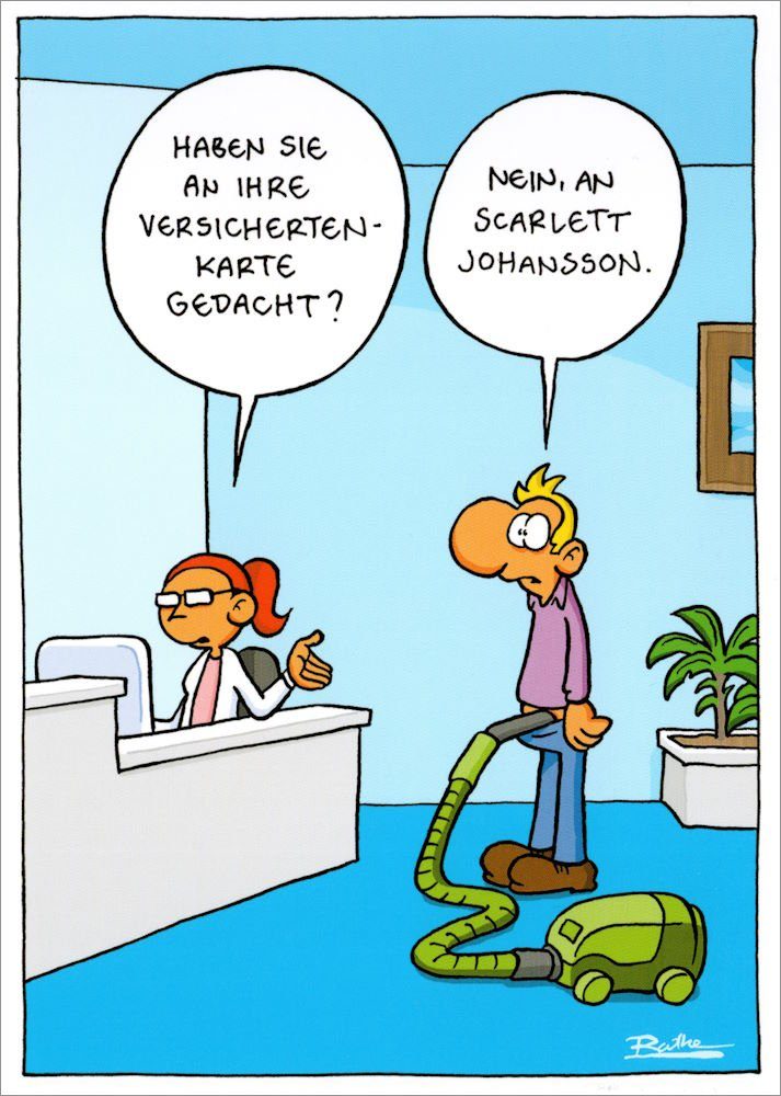 postkarten-universum.de Postkarte Cartoon-Postkarten-Komplettset Ralph Ruthe