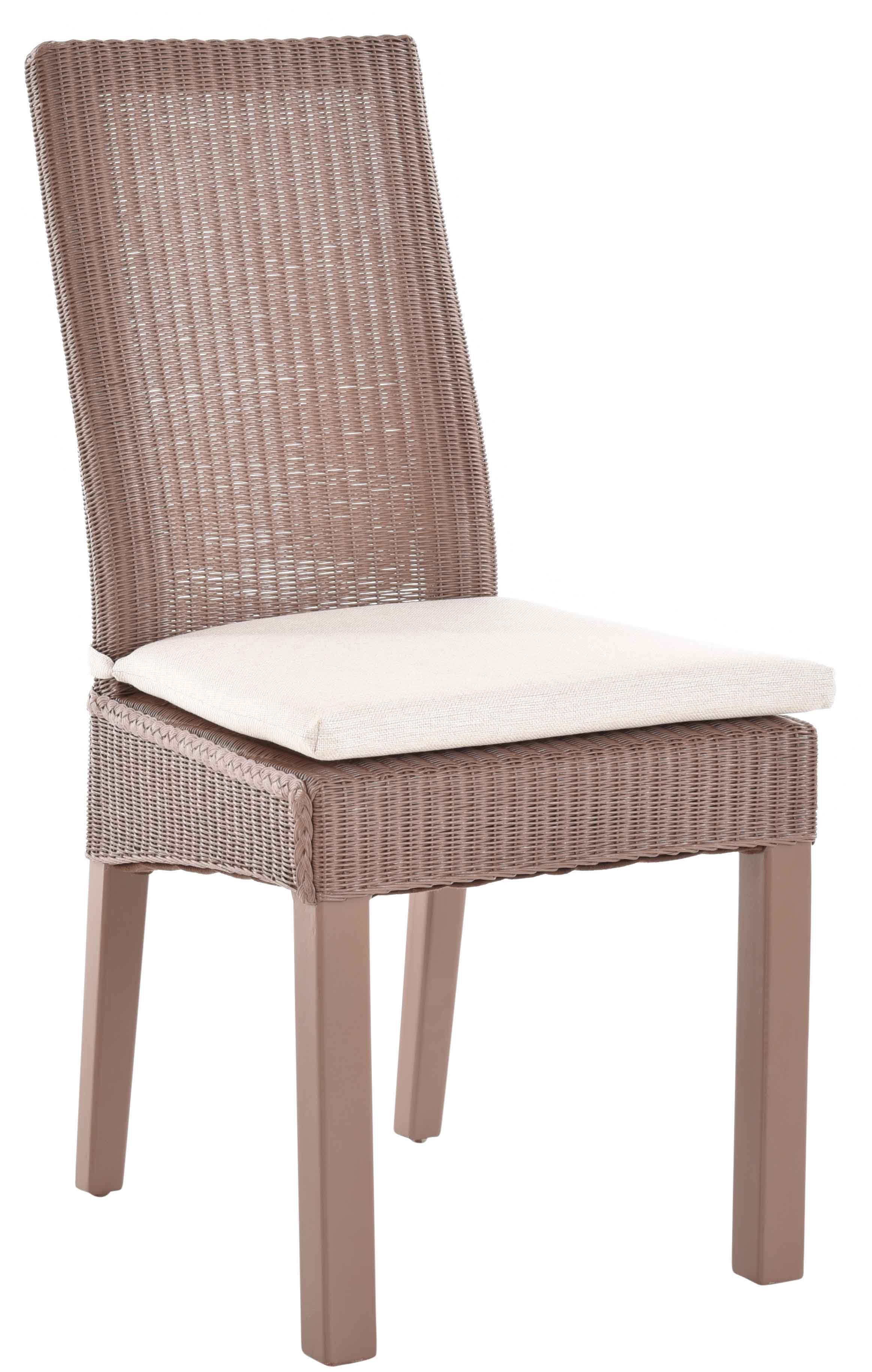 Krines Home Loom-Stuhl Aubergine-Braun mit Esszimmerstuhl Esszimmer Holzrahmen Kissen Esszimmerstuhl Küchenstuhl
