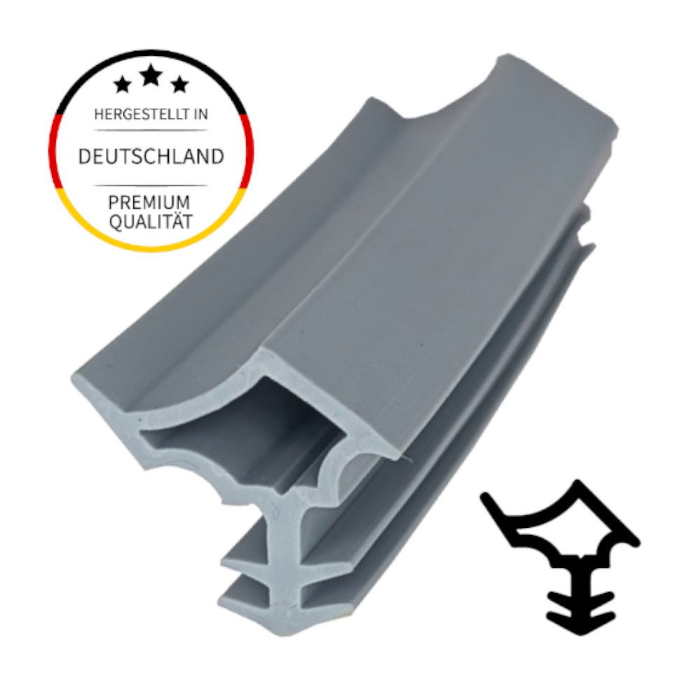 Einfach Dichtungen Türdichtband Stahlzargendichtung I 5m ► Dichtung Türe ► Innentürdichtung
