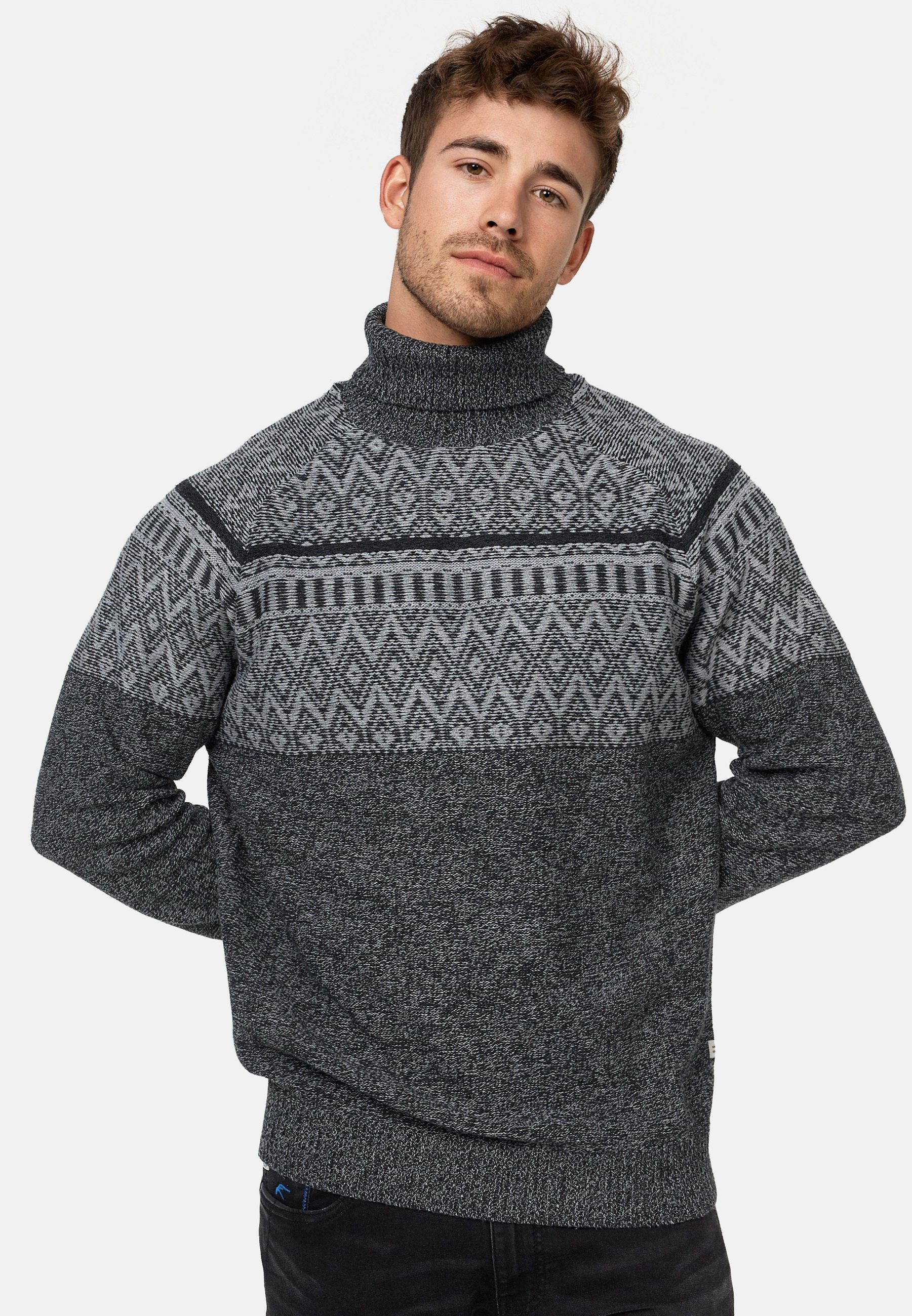 Indicode Strickpullover Herren INThomus Pullover Herrenpullover günstig online kaufen