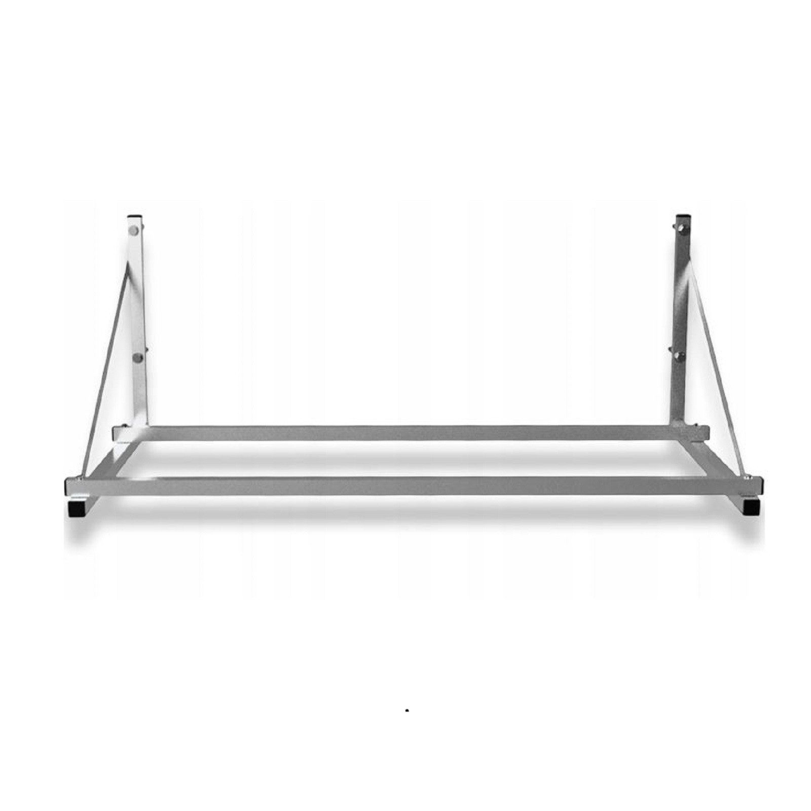 QLS Reifen-Wandhalterung für 4 Räder aus Aluminium bis 100 kg, (Reifengrößen 13–18 Zoll und Max. Reifenbreite 245 mm)
