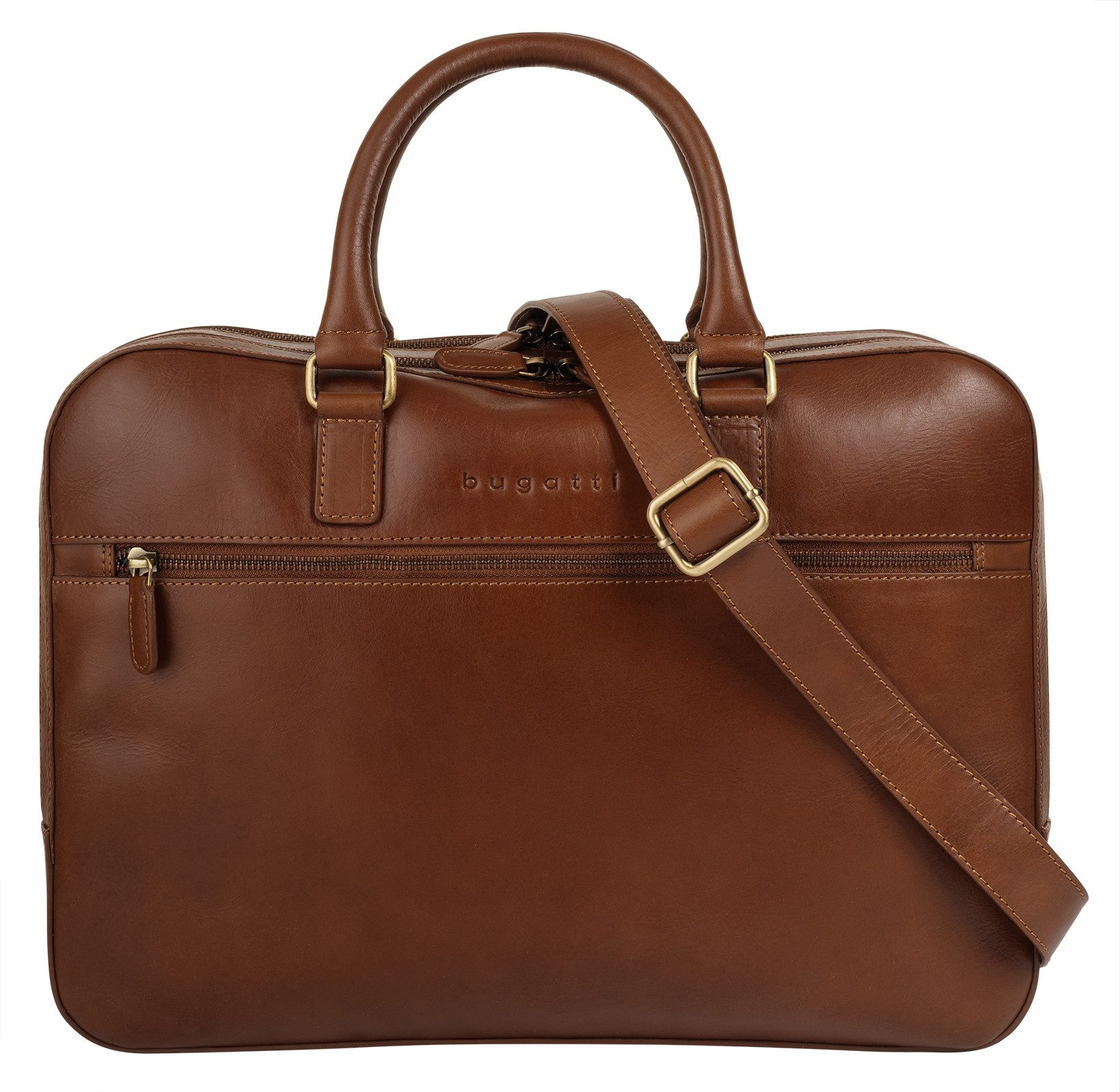 bugatti Aktentasche REMO, echt Leder