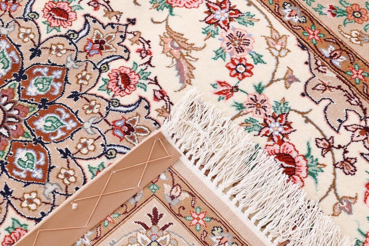 Orientteppich Isfahan Seidenkette Orientteppich, 8 rechteckig, Handgeknüpfter Höhe: Trading, 108x162 Nain mm