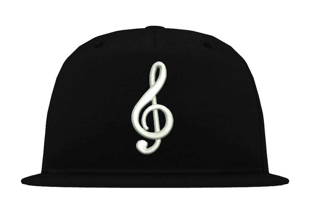 Baseball Cap Notenschlüssel Unisex Snapback Cap