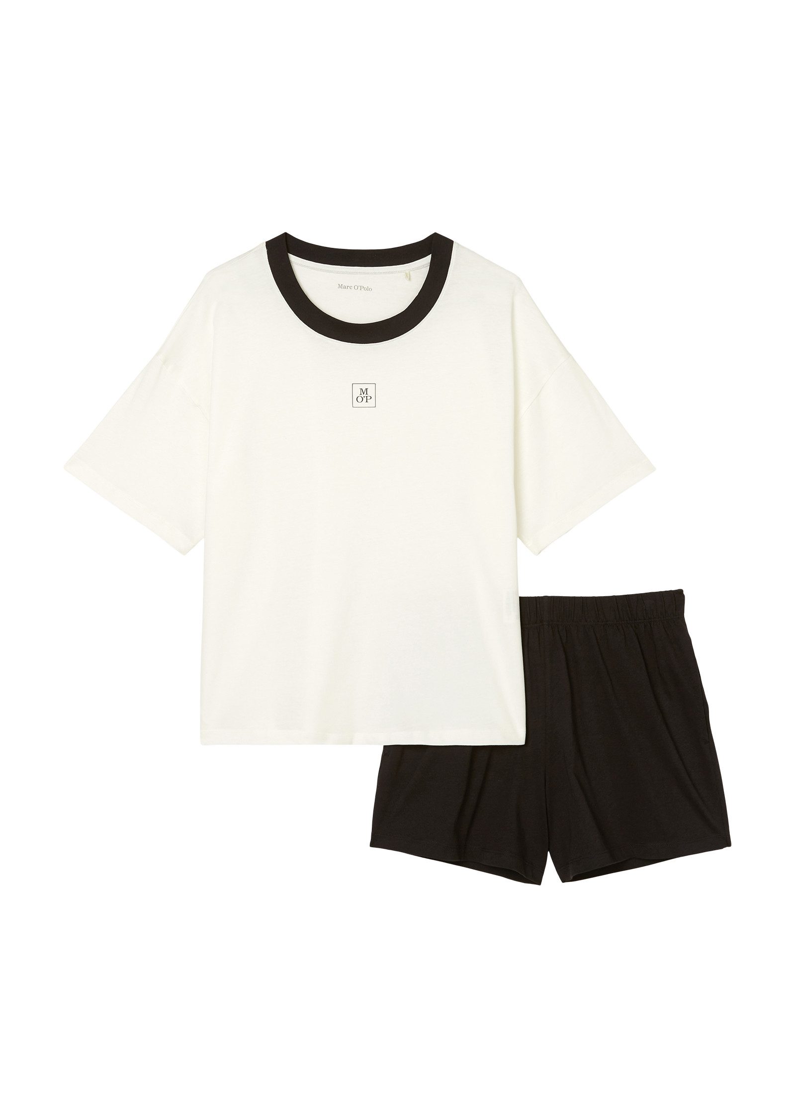 Marc O'Polo Shorty (2 tlg) Kurzarm, Rundhalsausschnitt günstig online kaufen