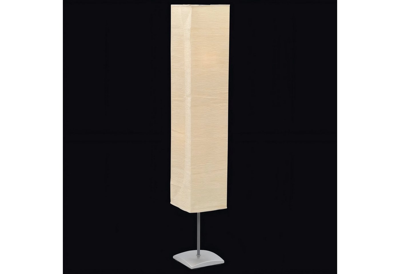 vidaXL Außen-Stehlampe vidaXL Standleuchte mit Stahlständer 135 cm Beige